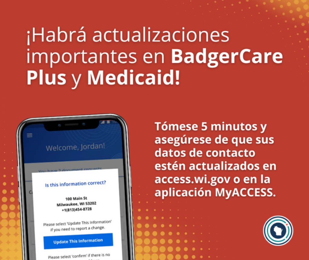 ¡Habrá actualizaciones importantes en BadgerCare Plus y Medicaid!